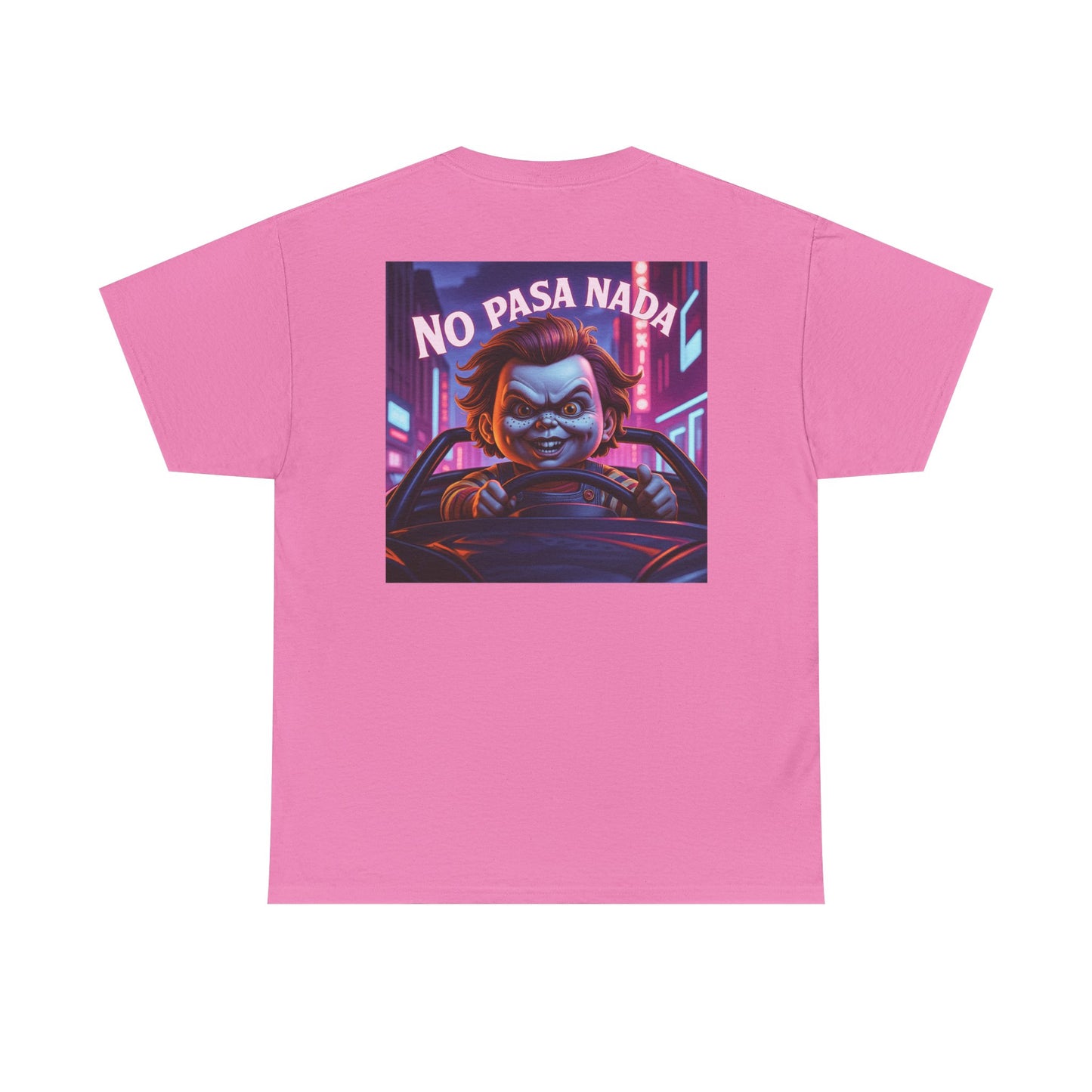 Sobre Todo - No Pasa Nada Chucky Graphic - Unisex Heavy Cotton T-Shirt