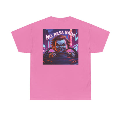 Sobre Todo - No Pasa Nada Chucky Graphic - Unisex Heavy Cotton T-Shirt