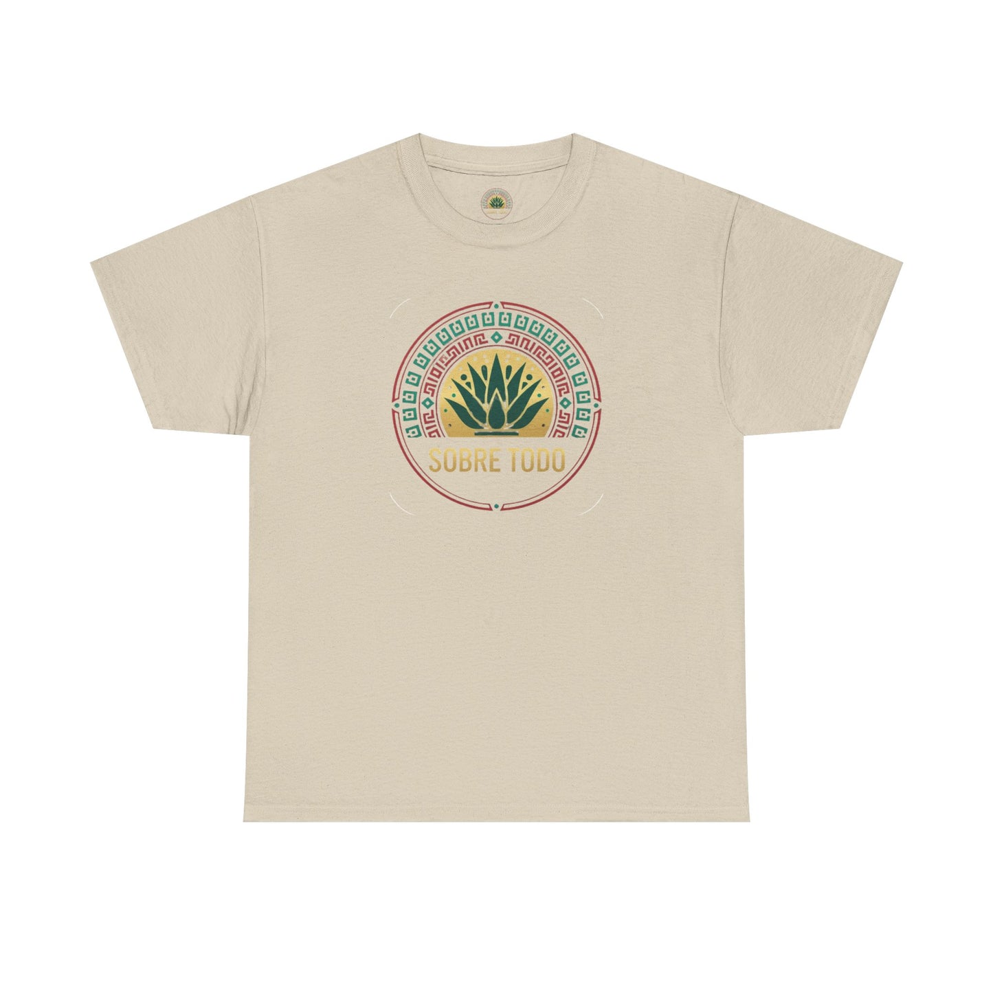 Sobre Todo - Onnit Logo "Dig Deep, Sin Rajar" - Unisex Heavy Cotton Tee, Casual Wear, Fitness Apparel,Everyday Comfort