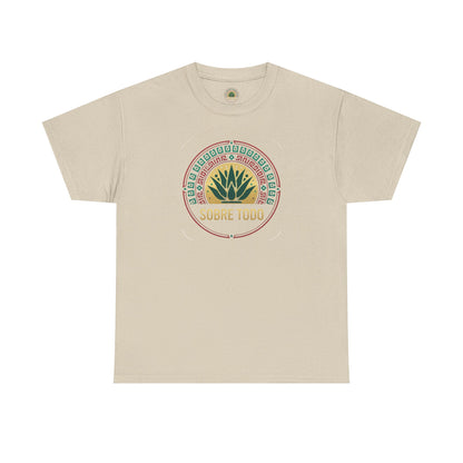 Sobre Todo - Onnit Logo "Dig Deep, Sin Rajar" - Unisex Heavy Cotton Tee, Casual Wear, Fitness Apparel,Everyday Comfort