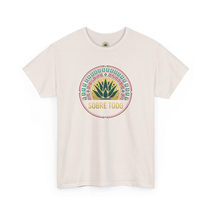 Sobre Todo - Onnit Logo "Dig Deep, Sin Rajar" - Unisex Heavy Cotton Tee, Casual Wear, Fitness Apparel,Everyday Comfort