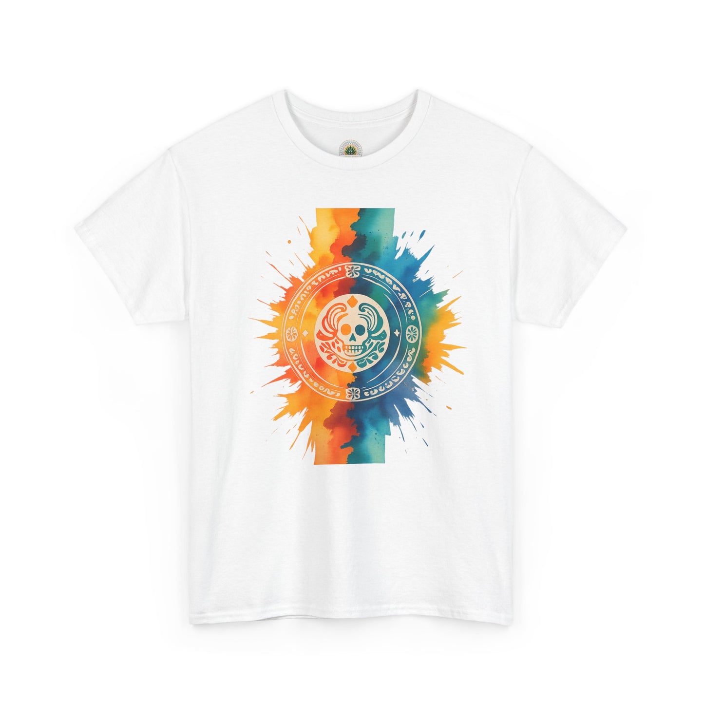 Sobre Todo - Paint Splatter Candy Skull