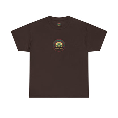 Sobre Todo - Mexican Heritage Unisex Heavy Cotton Tee, Casual Tee, Culture Shirt, Travel T-Shirt, Graphic Tee