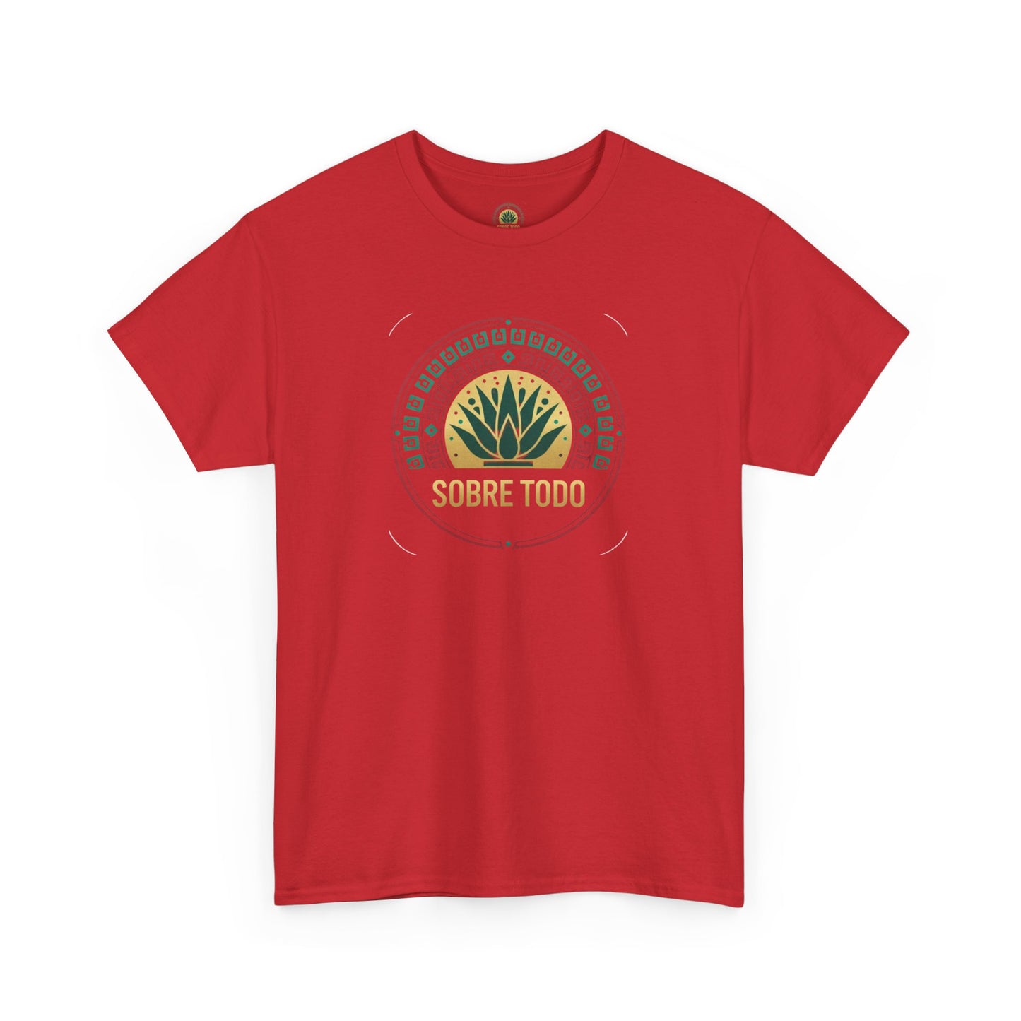 Sobre Todo - Mexican Heritage Unisex Heavy Cotton Tee, Casual Tee, Culture Shirt, Travel T-Shirt, Graphic Tee