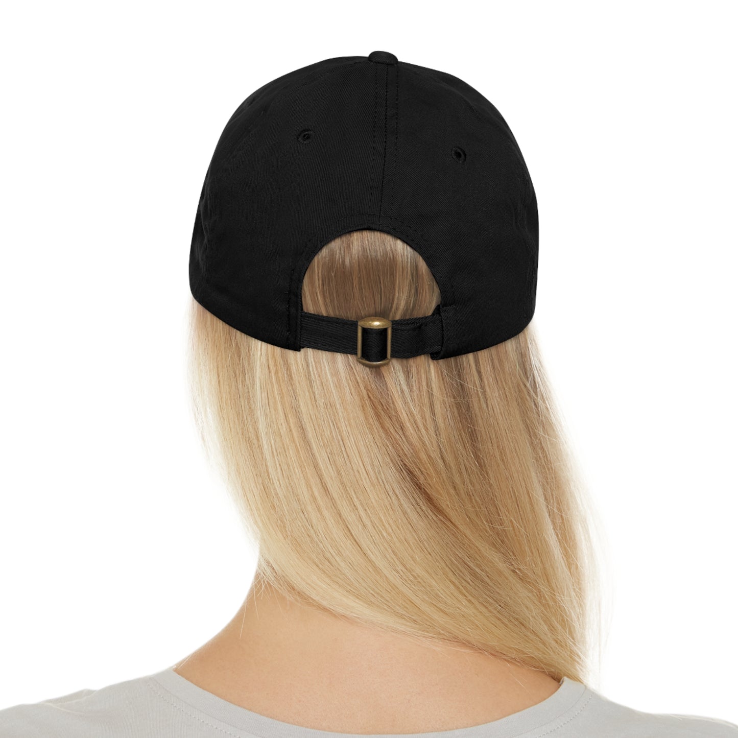 Sobre Todo - Dad Hat Brown Leather Patch
