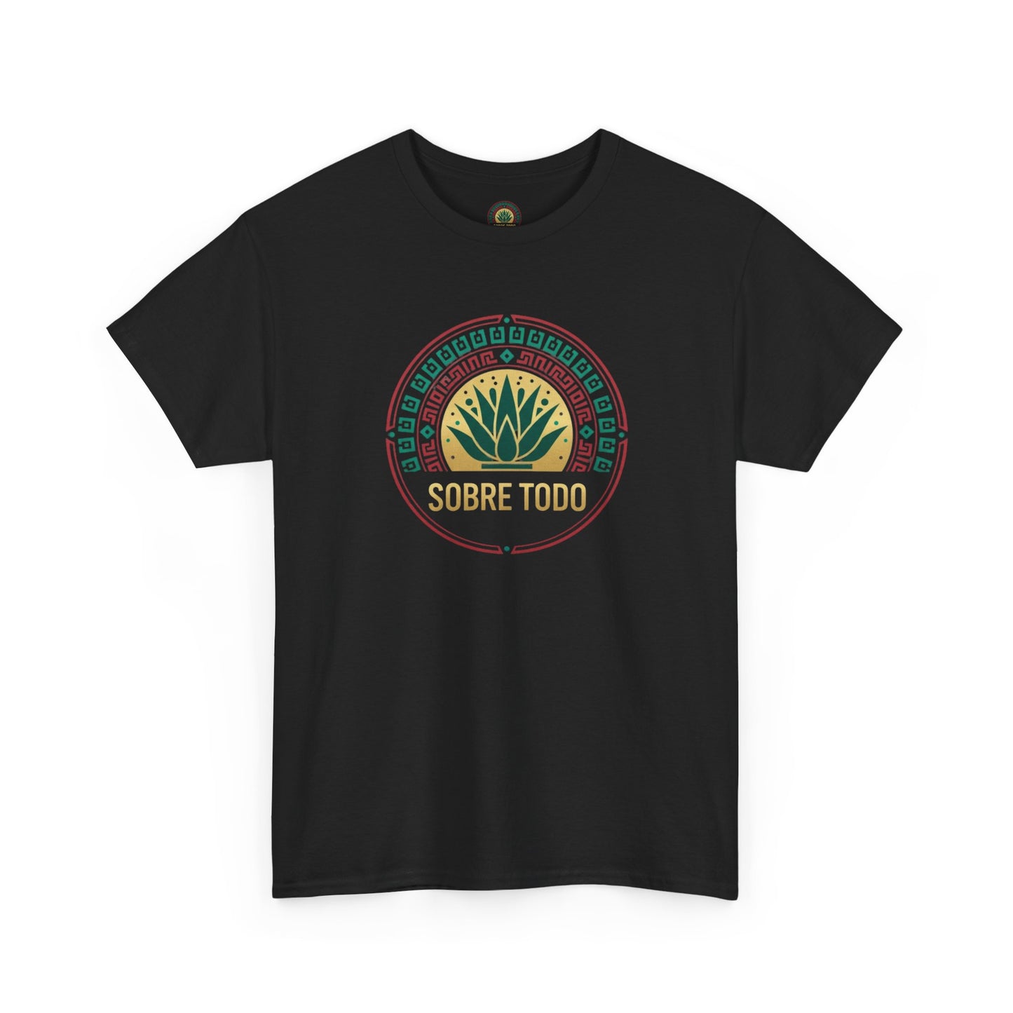 Sobre Todo - Onnit Logo "Dig Deep, Sin Rajar" - Unisex Heavy Cotton Tee, Casual Wear, Fitness Apparel,Everyday Comfort