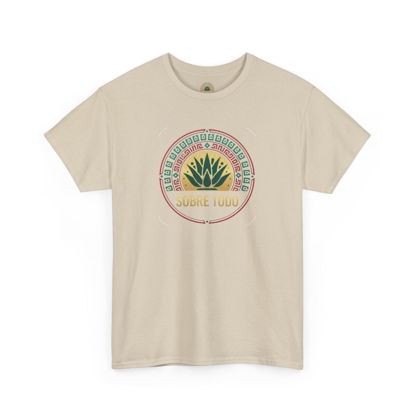 Sobre Todo - Mexican Heritage Unisex Heavy Cotton Tee, Casual Tee, Culture Shirt, Travel T-Shirt, Graphic Tee