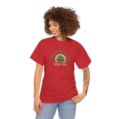 Sobre Todo - Mexican Heritage Unisex Heavy Cotton Tee, Casual Tee, Culture Shirt, Travel T-Shirt, Graphic Tee