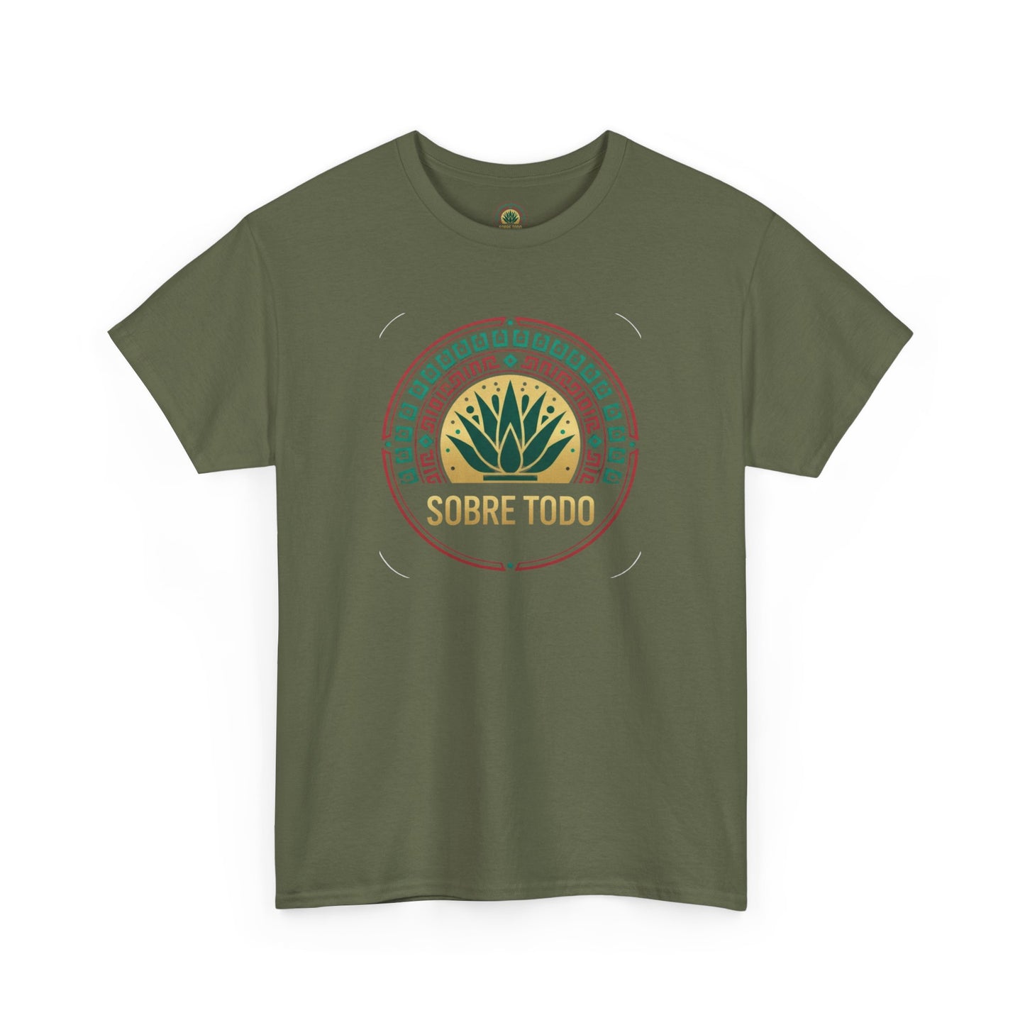 Sobre Todo - Onnit Logo "Dig Deep, Sin Rajar" - Unisex Heavy Cotton Tee, Casual Wear, Fitness Apparel,Everyday Comfort
