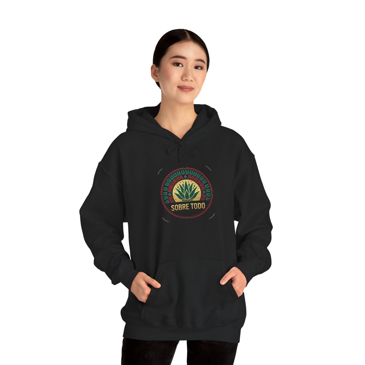 Sobre Todo - HELL OR HIGH(AGAINST ALL ODDS) - Unisex EcoSmart® Pullover Hoodie