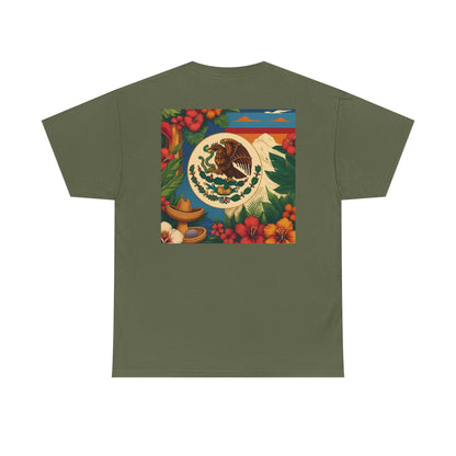 Sobre Todo - Mexican Heritage Unisex Heavy Cotton Tee, Casual Tee, Culture Shirt, Travel T-Shirt, Graphic Tee
