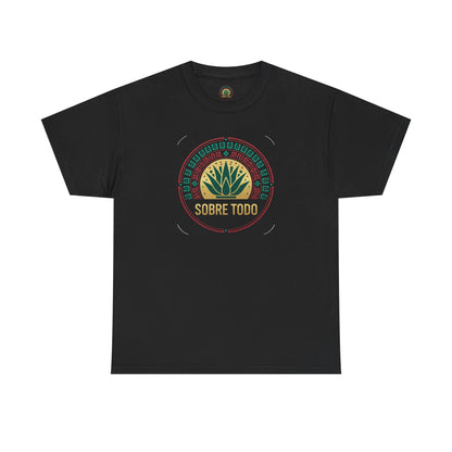 Sobre Todo - Onnit Logo "Dig Deep, Sin Rajar" - Unisex Heavy Cotton Tee, Casual Wear, Fitness Apparel,Everyday Comfort