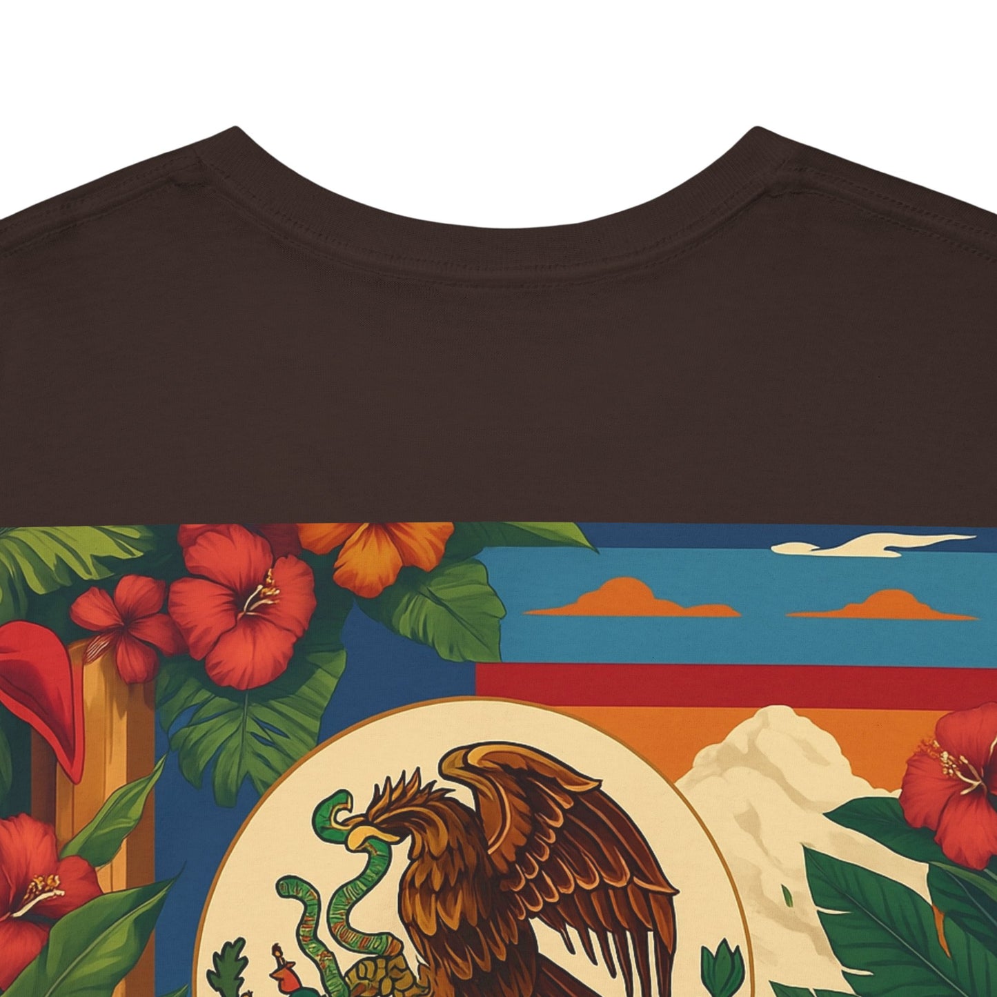 Sobre Todo - Mexican Heritage Unisex Heavy Cotton Tee, Casual Tee, Culture Shirt, Travel T-Shirt, Graphic Tee