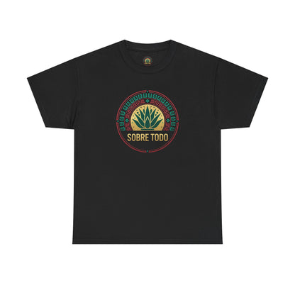 Sobre Todo - Onnit Logo "Dig Deep, Sin Rajar" - Unisex Heavy Cotton Tee, Casual Wear, Fitness Apparel,Everyday Comfort
