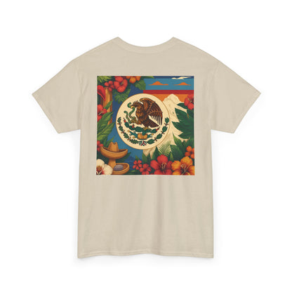 Sobre Todo - Mexican Heritage Unisex Heavy Cotton Tee, Casual Tee, Culture Shirt, Travel T-Shirt, Graphic Tee