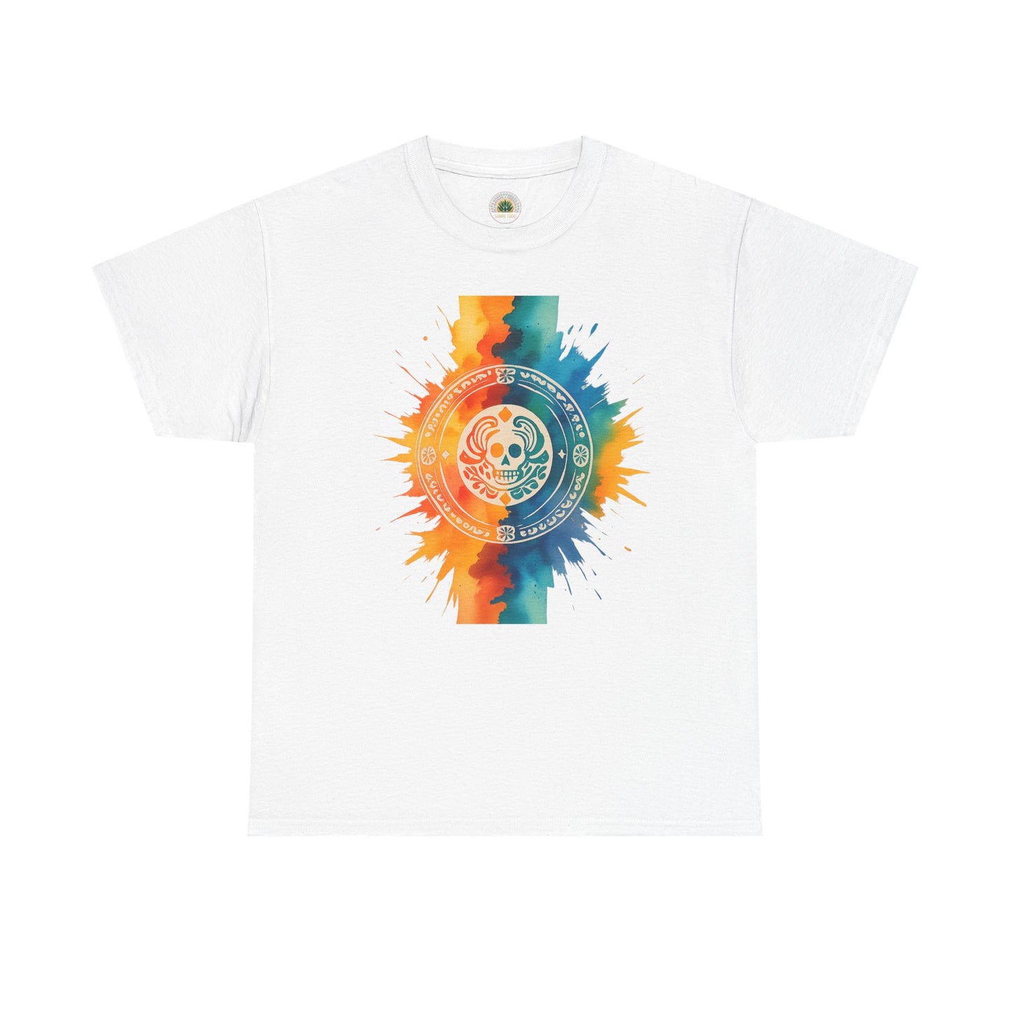 Sobre Todo - Paint Splatter Candy Skull