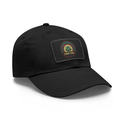 Sobre Todo - Dad Hat With Grey Leather Patch