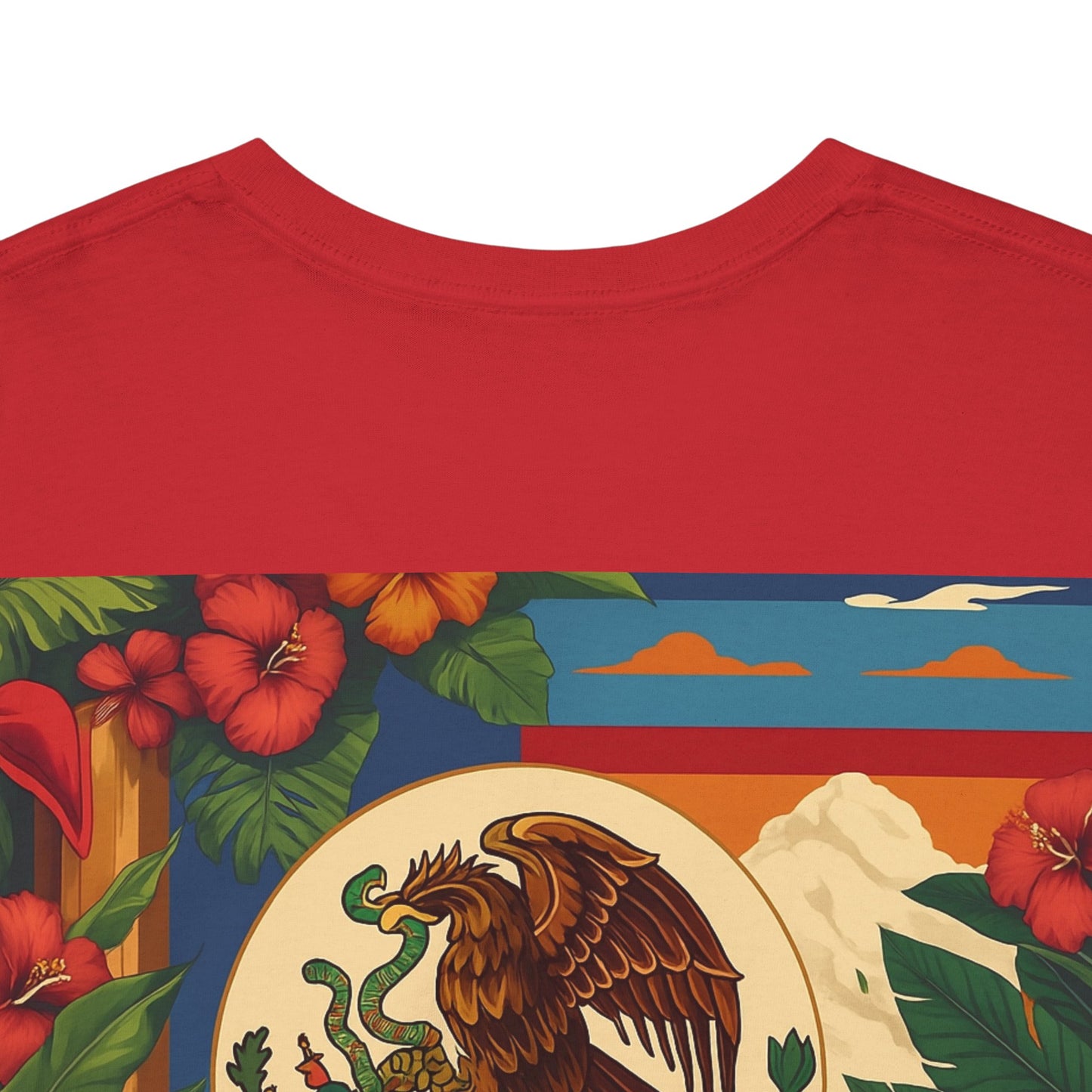 Sobre Todo - Mexican Heritage Unisex Heavy Cotton Tee, Casual Tee, Culture Shirt, Travel T-Shirt, Graphic Tee