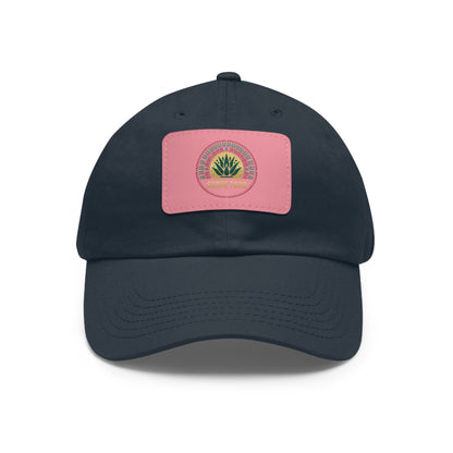 Sobre Todo - Dad Hat With Grey Leather Patch