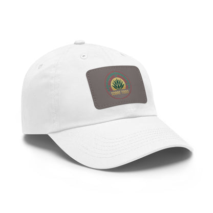Sobre Todo - Dad Hat With Grey Leather Patch
