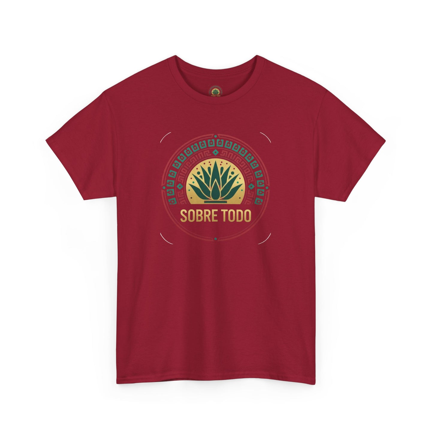 Sobre Todo - Onnit Logo "Dig Deep, Sin Rajar" - Unisex Heavy Cotton Tee, Casual Wear, Fitness Apparel,Everyday Comfort