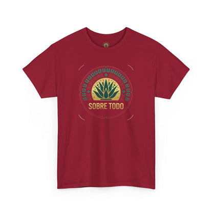 Sobre Todo - Onnit Logo "Dig Deep, Sin Rajar" - Unisex Heavy Cotton Tee, Casual Wear, Fitness Apparel,Everyday Comfort