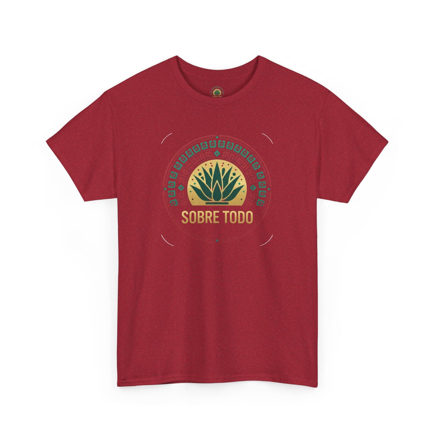 Sobre Todo - Onnit Logo "Dig Deep, Sin Rajar" - Unisex Heavy Cotton Tee, Casual Wear, Fitness Apparel,Everyday Comfort
