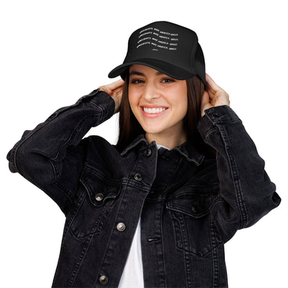 •ONNIT• Embroidered Immigrants Make America Great | Trucker Hat