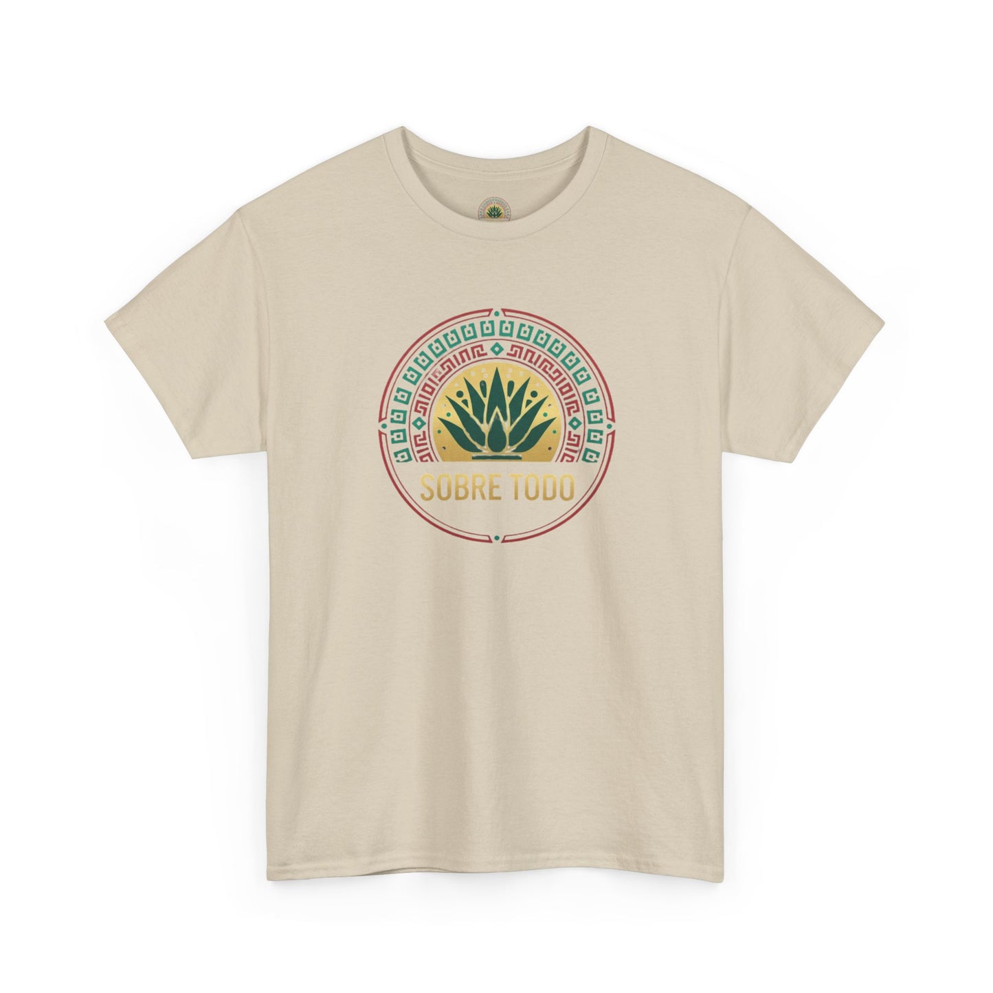 Sobre Todo - Onnit Logo "Dig Deep, Sin Rajar" - Unisex Heavy Cotton Tee, Casual Wear, Fitness Apparel,Everyday Comfort