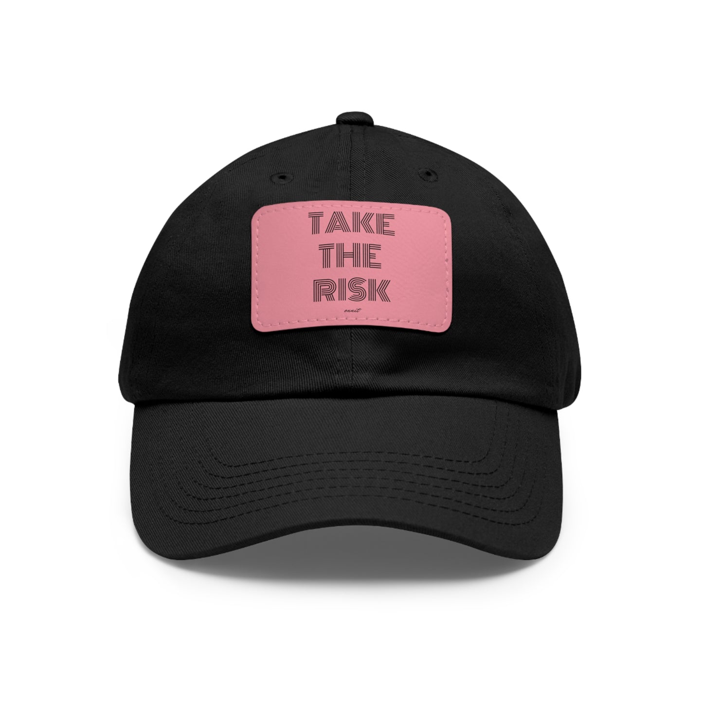 •ONNIT• - Take The Risk – Bold Streetwear Snapback Hat | Stylish Dad Hat with Leather Patch