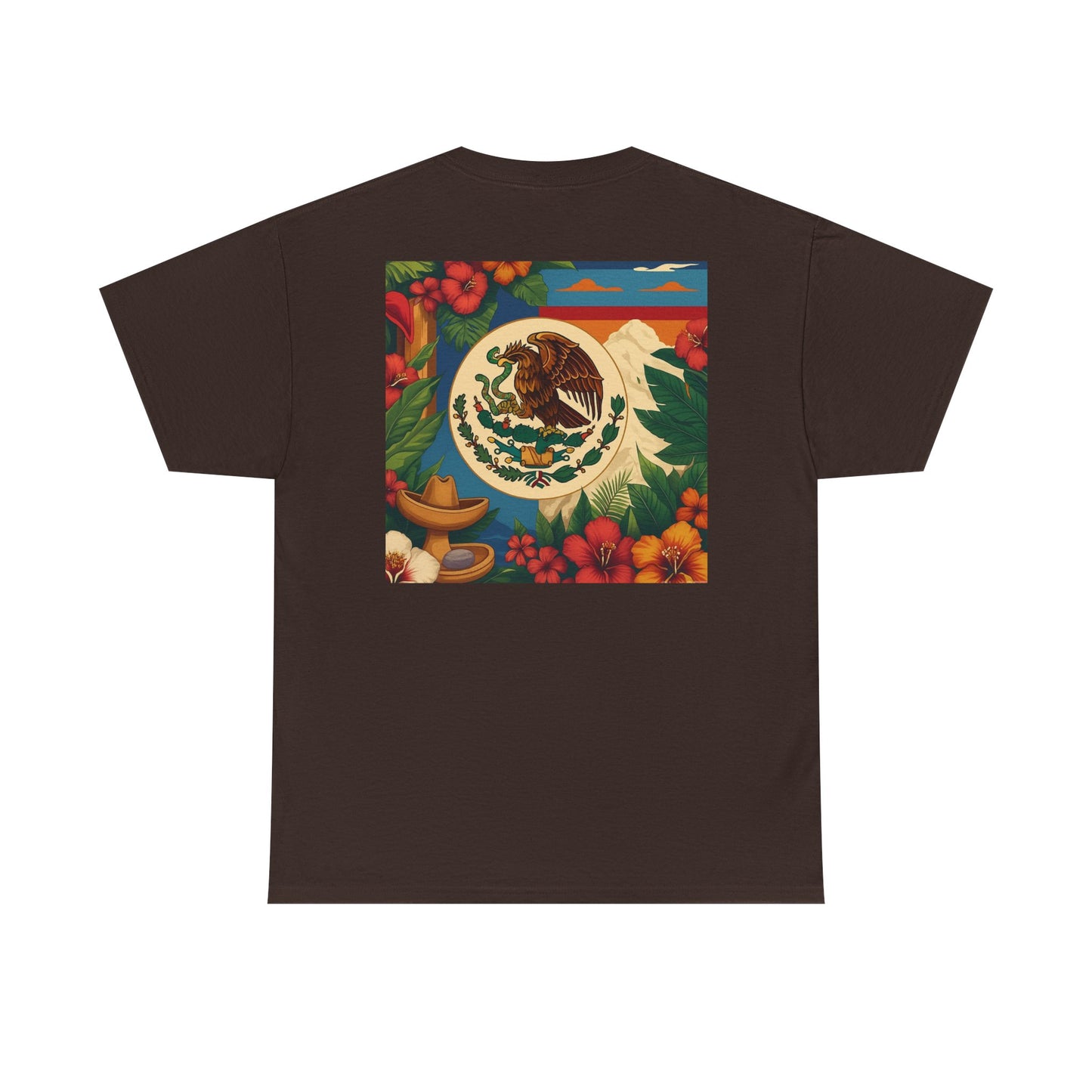 Sobre Todo - Mexican Heritage Unisex Heavy Cotton Tee, Casual Tee, Culture Shirt, Travel T-Shirt, Graphic Tee
