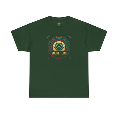 Sobre Todo - Mexican Heritage Unisex Heavy Cotton Tee, Casual Tee, Culture Shirt, Travel T-Shirt, Graphic Tee
