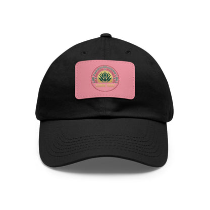 Sobre Todo - Dad Hat With Grey Leather Patch