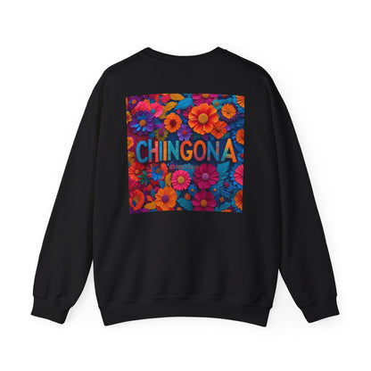 Sobre Todo - Chingona Floral Sweatshirt - Crewneck