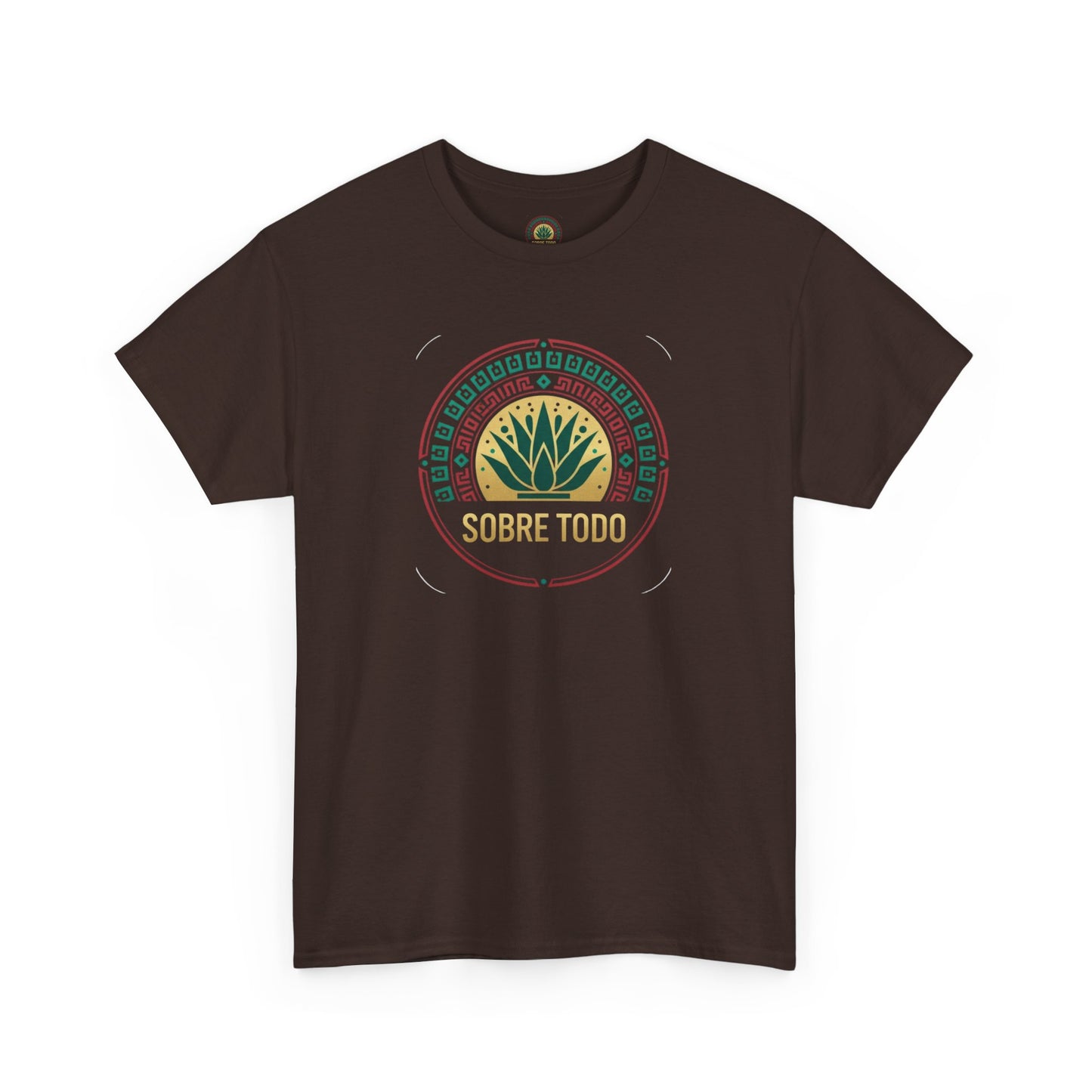 Sobre Todo - Mexican Heritage Unisex Heavy Cotton Tee, Casual Tee, Culture Shirt, Travel T-Shirt, Graphic Tee