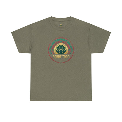 Sobre Todo - Onnit Logo "Dig Deep, Sin Rajar" - Unisex Heavy Cotton Tee, Casual Wear, Fitness Apparel,Everyday Comfort