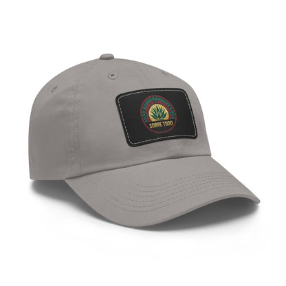Sobre Todo - Dad Hat With Grey Leather Patch