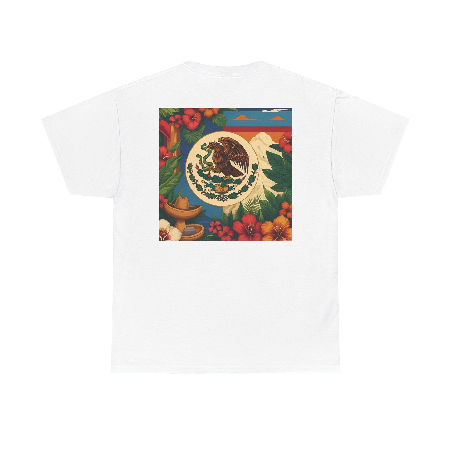 Sobre Todo - Mexican Heritage Unisex Heavy Cotton Tee, Casual Tee, Culture Shirt, Travel T-Shirt, Graphic Tee