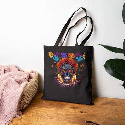 Sobre Todo - Celebramos la Vida Eterna Cotton Canvas Tote Bag