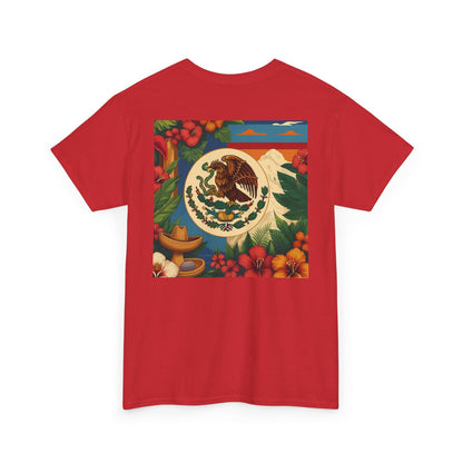 Sobre Todo - Mexican Heritage Unisex Heavy Cotton Tee, Casual Tee, Culture Shirt, Travel T-Shirt, Graphic Tee