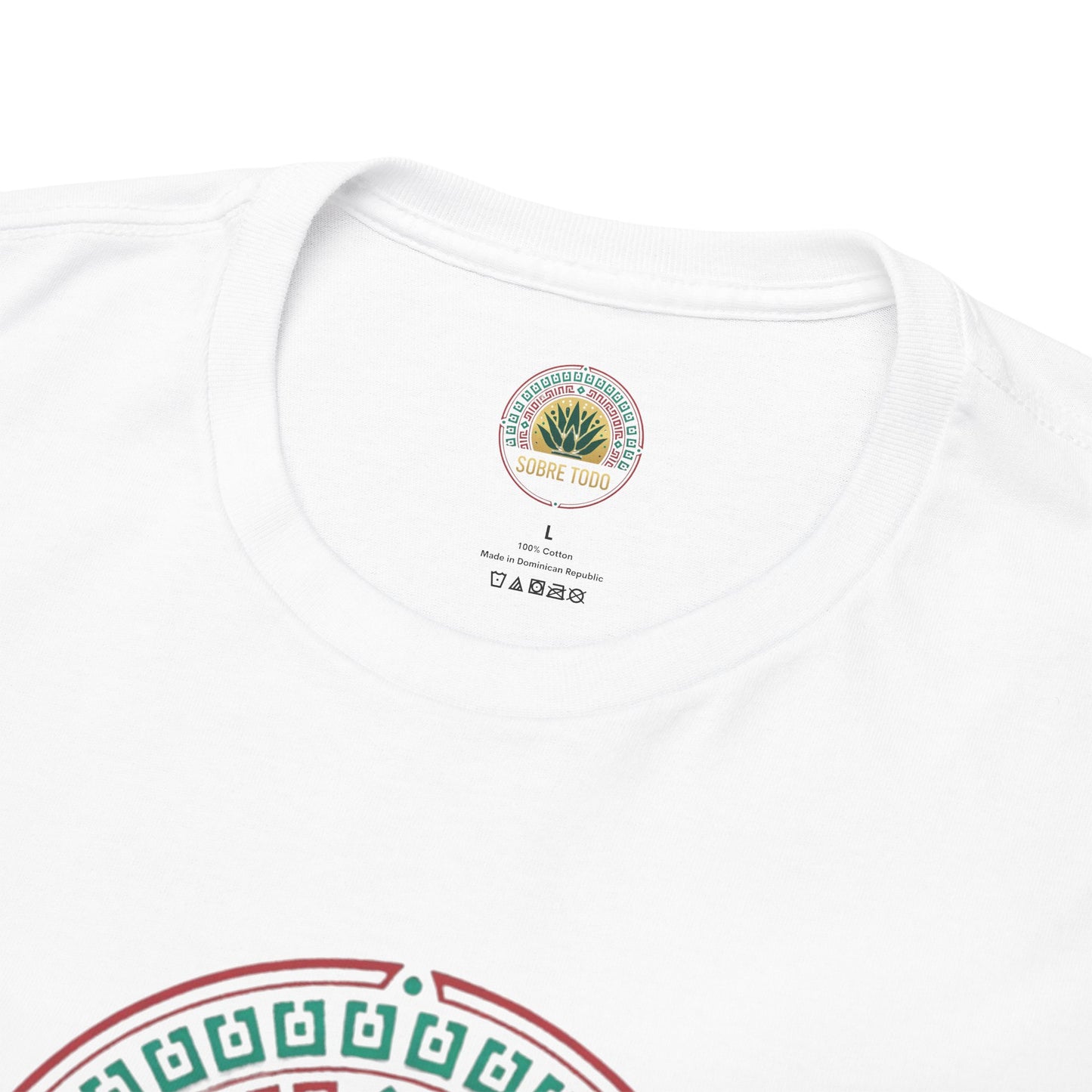 Sobre Todo - Mexican Heritage Unisex Heavy Cotton Tee, Casual Tee, Culture Shirt, Travel T-Shirt, Graphic Tee