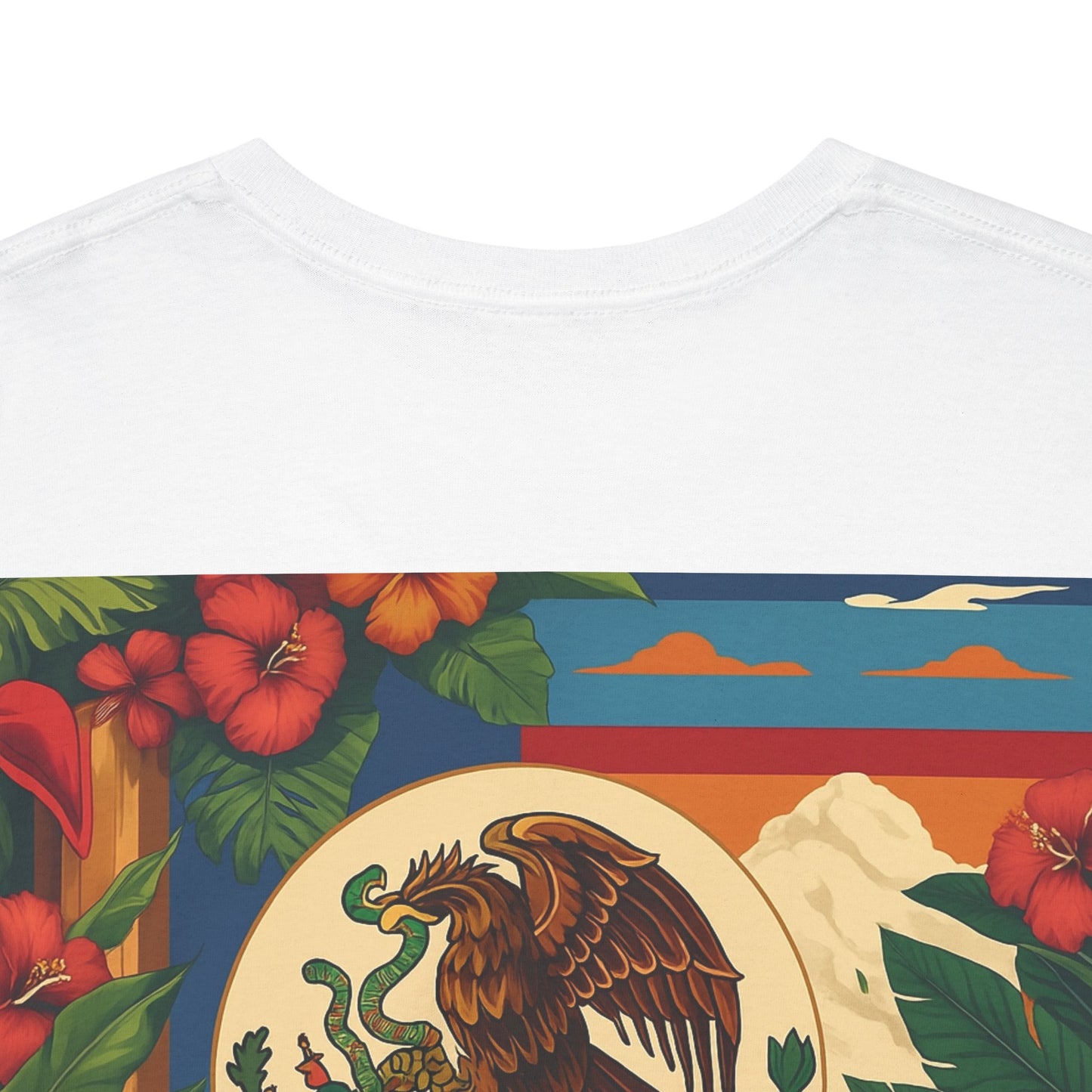 Sobre Todo - Mexican Heritage Unisex Heavy Cotton Tee, Casual Tee, Culture Shirt, Travel T-Shirt, Graphic Tee