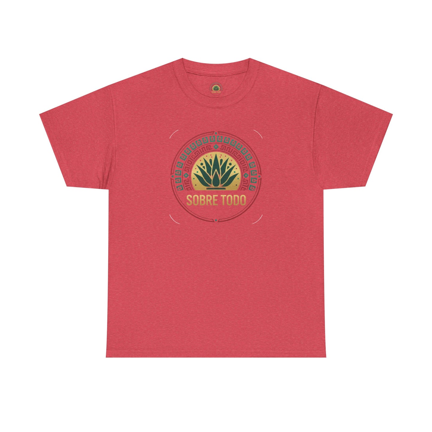 Sobre Todo - Onnit Logo "Dig Deep, Sin Rajar" - Unisex Heavy Cotton Tee, Casual Wear, Fitness Apparel,Everyday Comfort