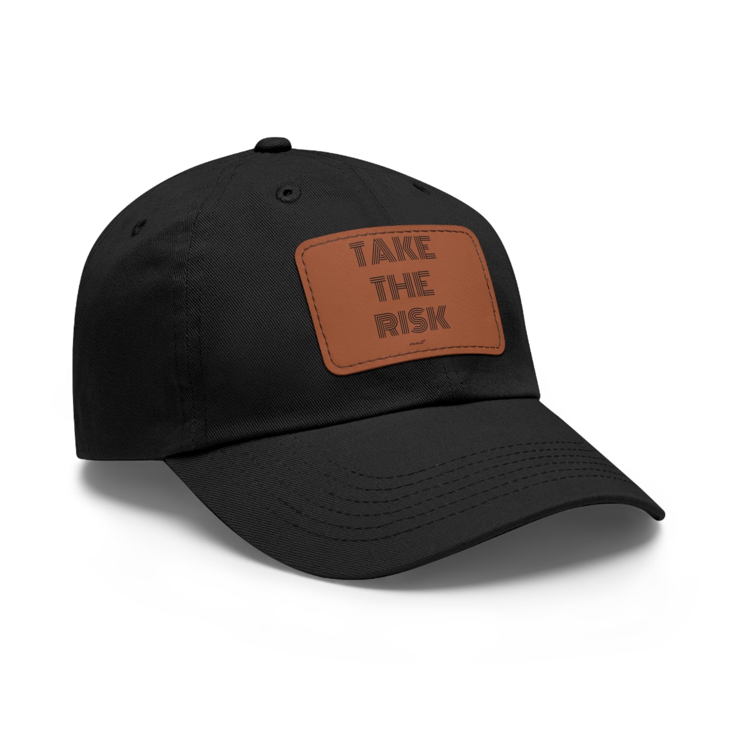 •ONNIT• - Take The Risk – Bold Streetwear Snapback Hat | Stylish Dad Hat with Leather Patch