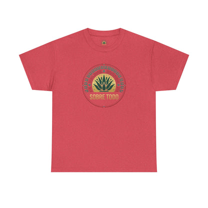 Sobre Todo - Onnit Logo "Dig Deep, Sin Rajar" - Unisex Heavy Cotton Tee, Casual Wear, Fitness Apparel,Everyday Comfort