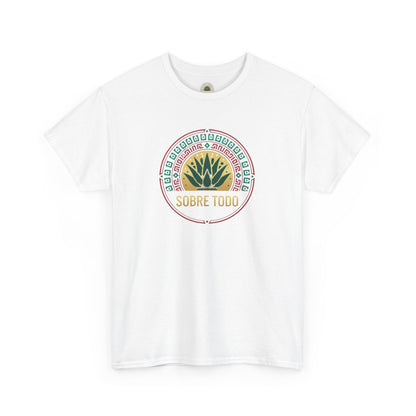 Sobre Todo - Mexican Heritage Unisex Heavy Cotton Tee, Casual Tee, Culture Shirt, Travel T-Shirt, Graphic Tee