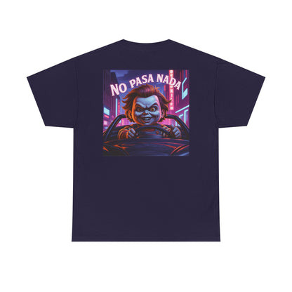 Sobre Todo - No Pasa Nada Chucky Graphic - Unisex Heavy Cotton T-Shirt