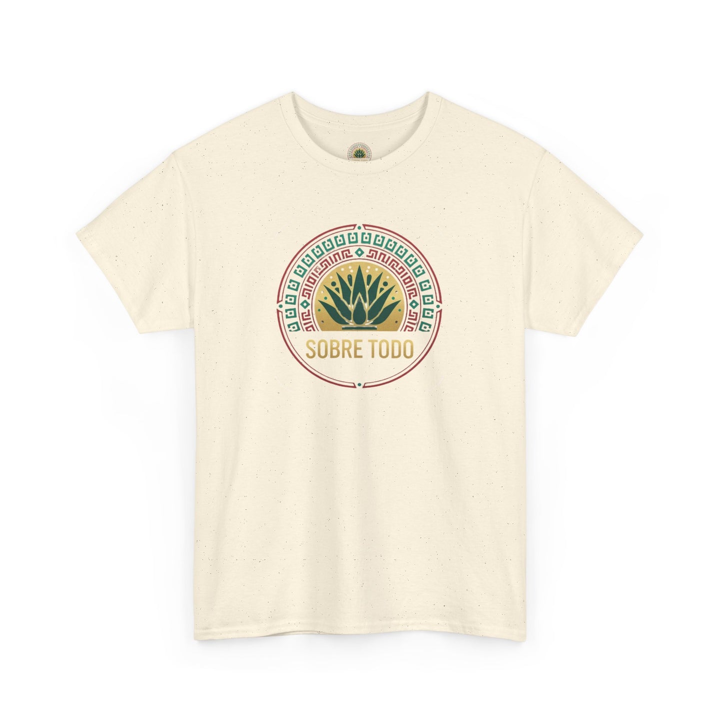 Sobre Todo - Mexican Heritage Unisex Heavy Cotton Tee, Casual Tee, Culture Shirt, Travel T-Shirt, Graphic Tee