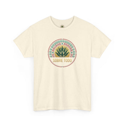 Sobre Todo - Mexican Heritage Unisex Heavy Cotton Tee, Casual Tee, Culture Shirt, Travel T-Shirt, Graphic Tee