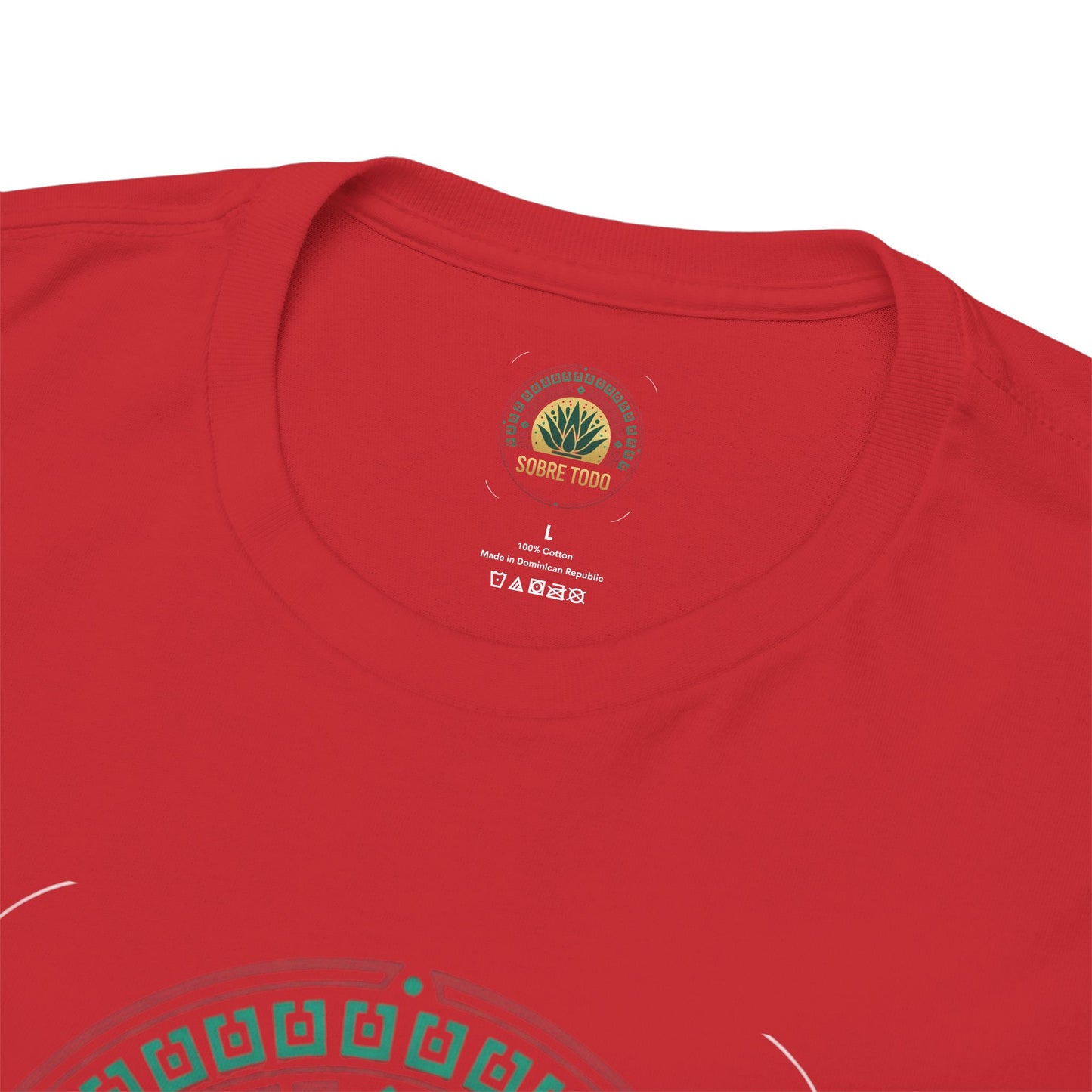 Sobre Todo - Mexican Heritage Unisex Heavy Cotton Tee, Casual Tee, Culture Shirt, Travel T-Shirt, Graphic Tee